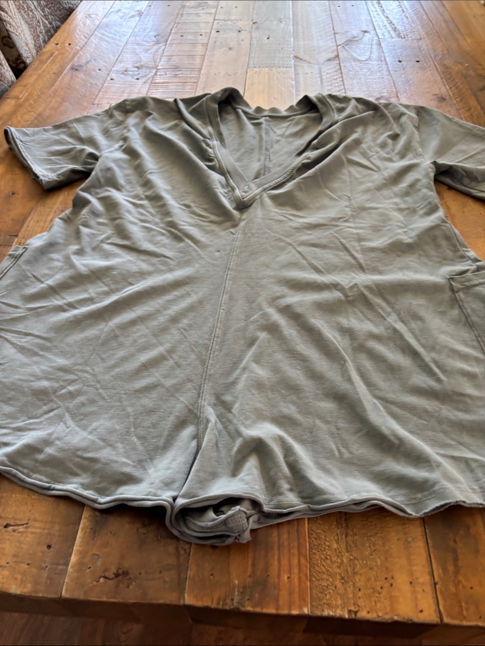 Free People hotshot jumper  in Olive Green